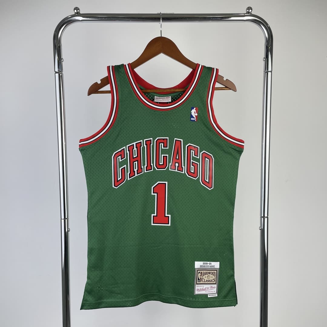 Chicago Bulls 08-09 Maillot Go Green