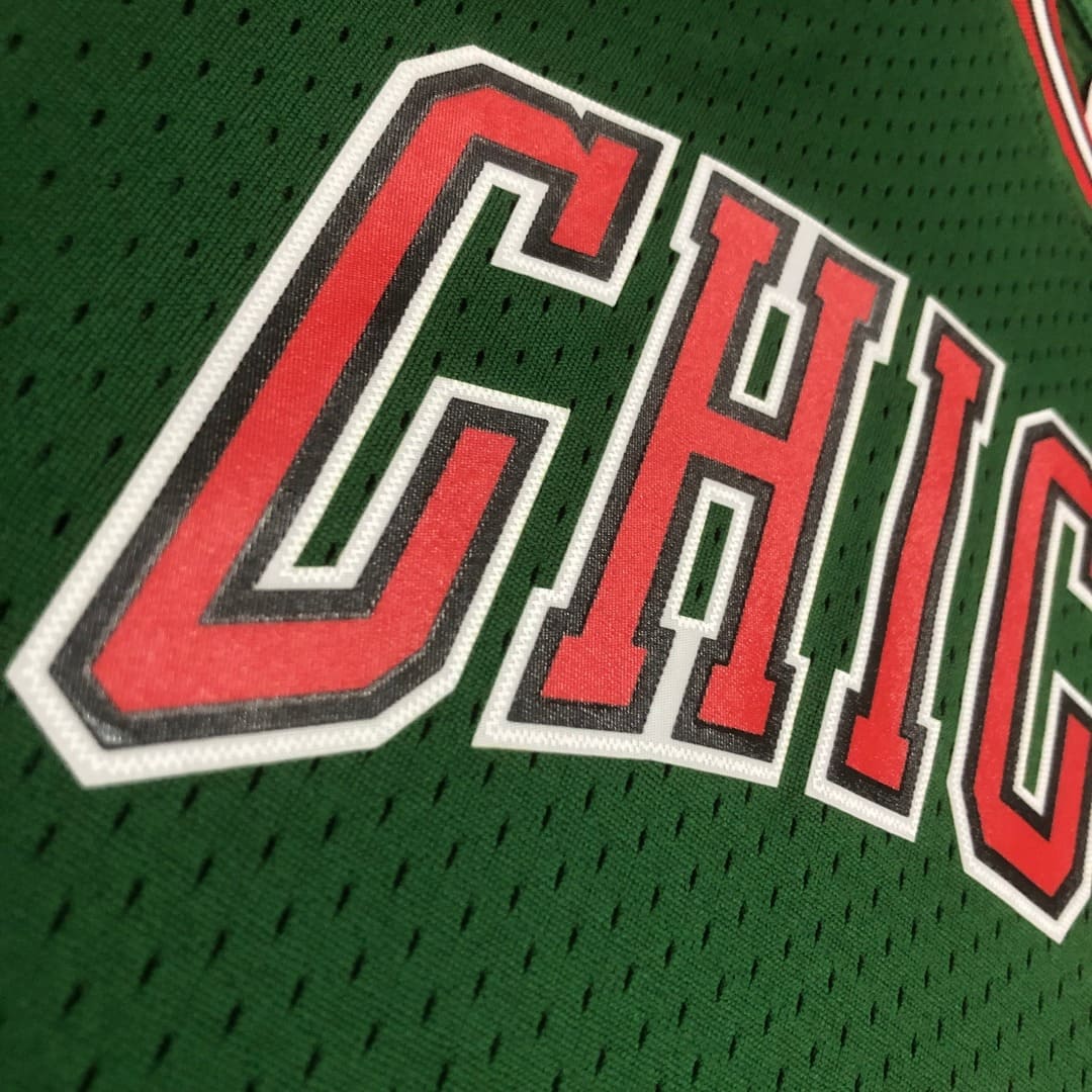 Chicago Bulls 08-09 Maillot Go Green