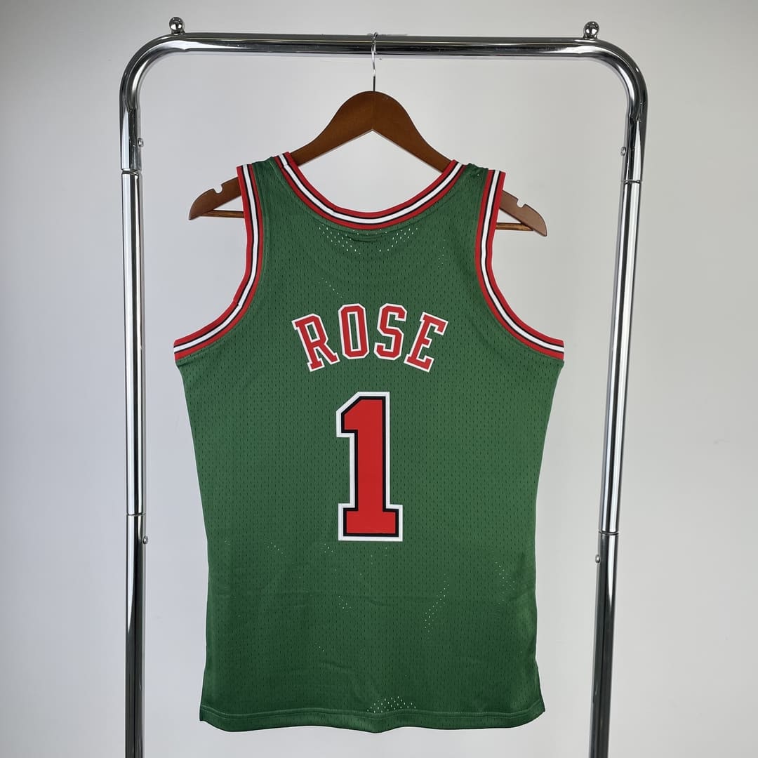 Chicago Bulls 08-09 Maillot Go Green