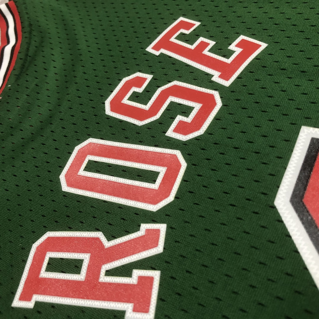 Chicago Bulls 08-09 Maillot Go Green