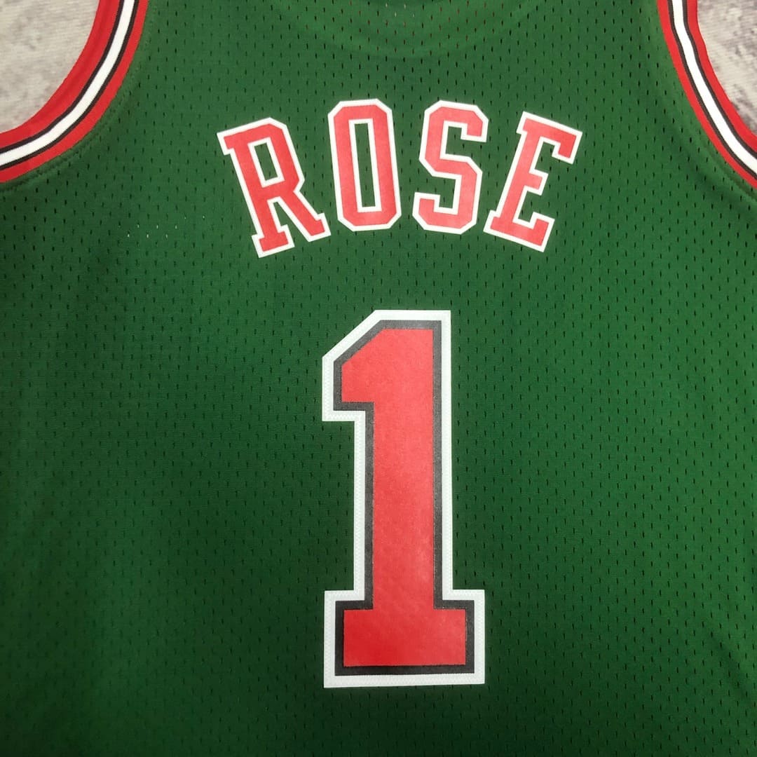 Chicago Bulls 08-09 Maillot Go Green