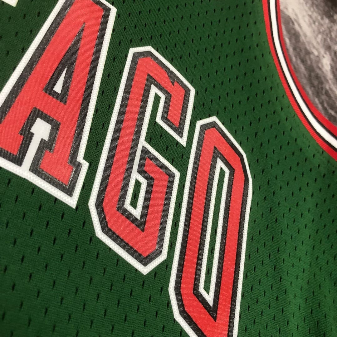 Chicago Bulls 08-09 Maillot Go Green