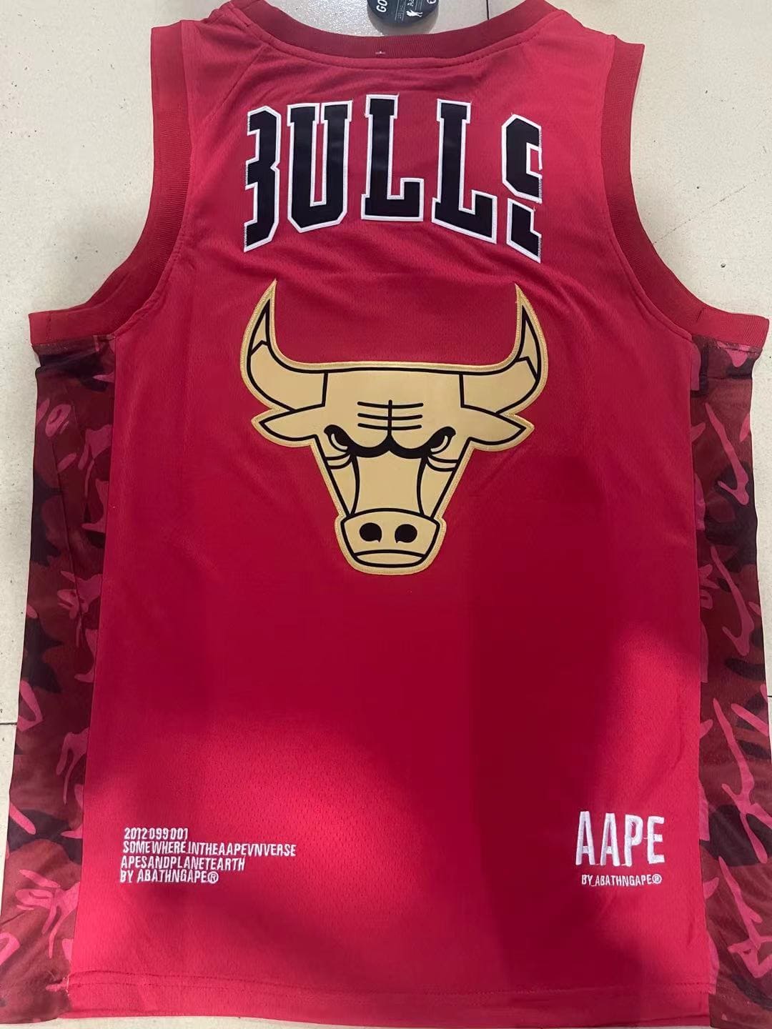 Chicago Bulls Maillot AAPE