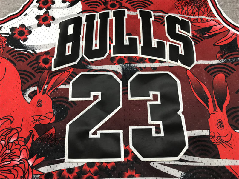 Chicago Bulls Maillot Concept Année du Lapin