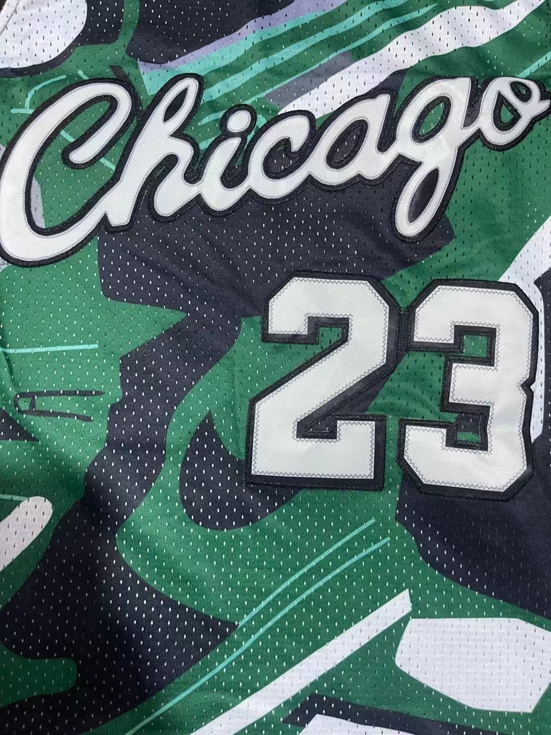 Chicago Bulls Maillot Concept Jordan Vert