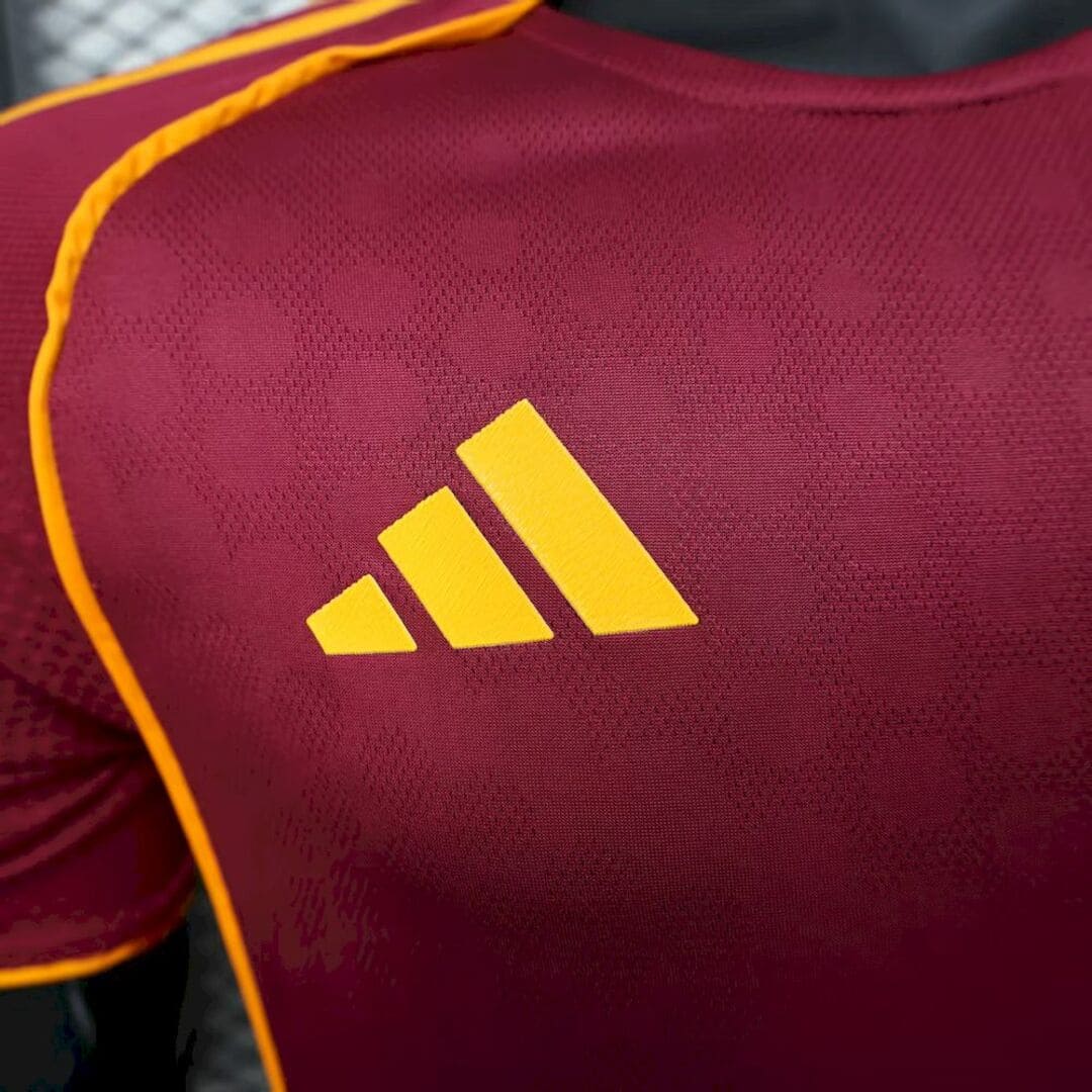 AS Roma 25/26 Maillot Domicile (Sans Sponsor) - Version Player