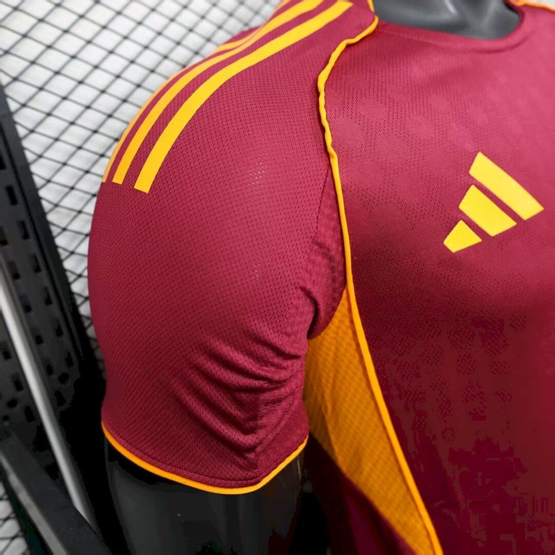 AS Roma 25/26 Maillot Domicile (Sans Sponsor) - Version Player