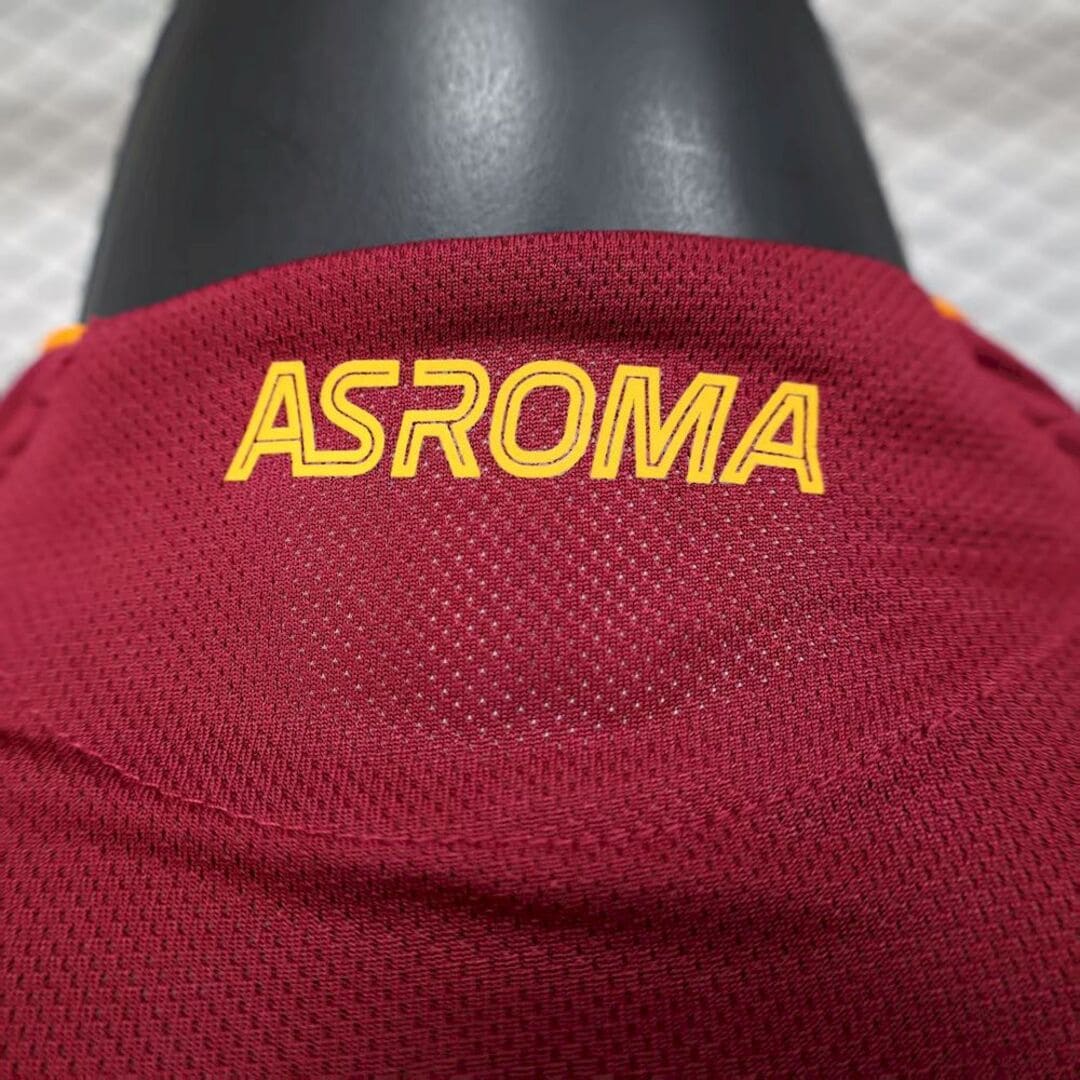 AS Roma 25/26 Maillot Domicile (Sans Sponsor) - Version Player