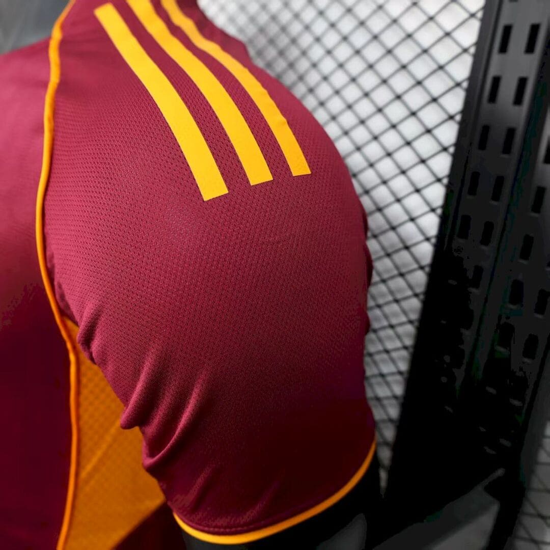 AS Roma 25/26 Maillot Domicile (Sans Sponsor) - Version Player