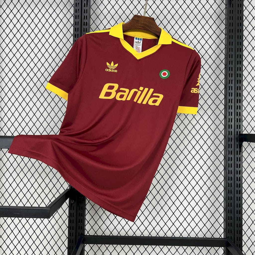 AS Roma 91/92 Maillot Domicile