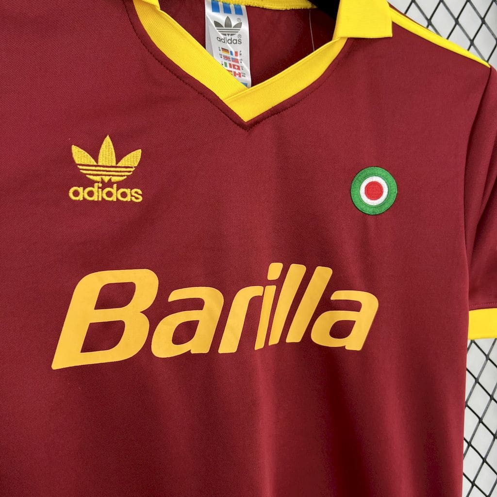 AS Roma 91/92 Maillot Domicile