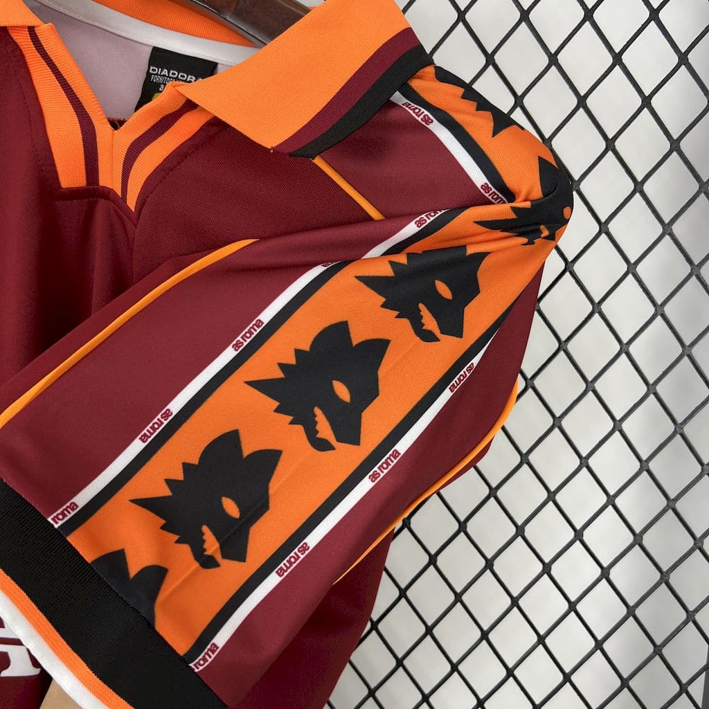 As Roma 98/99 Maillot Domicile
