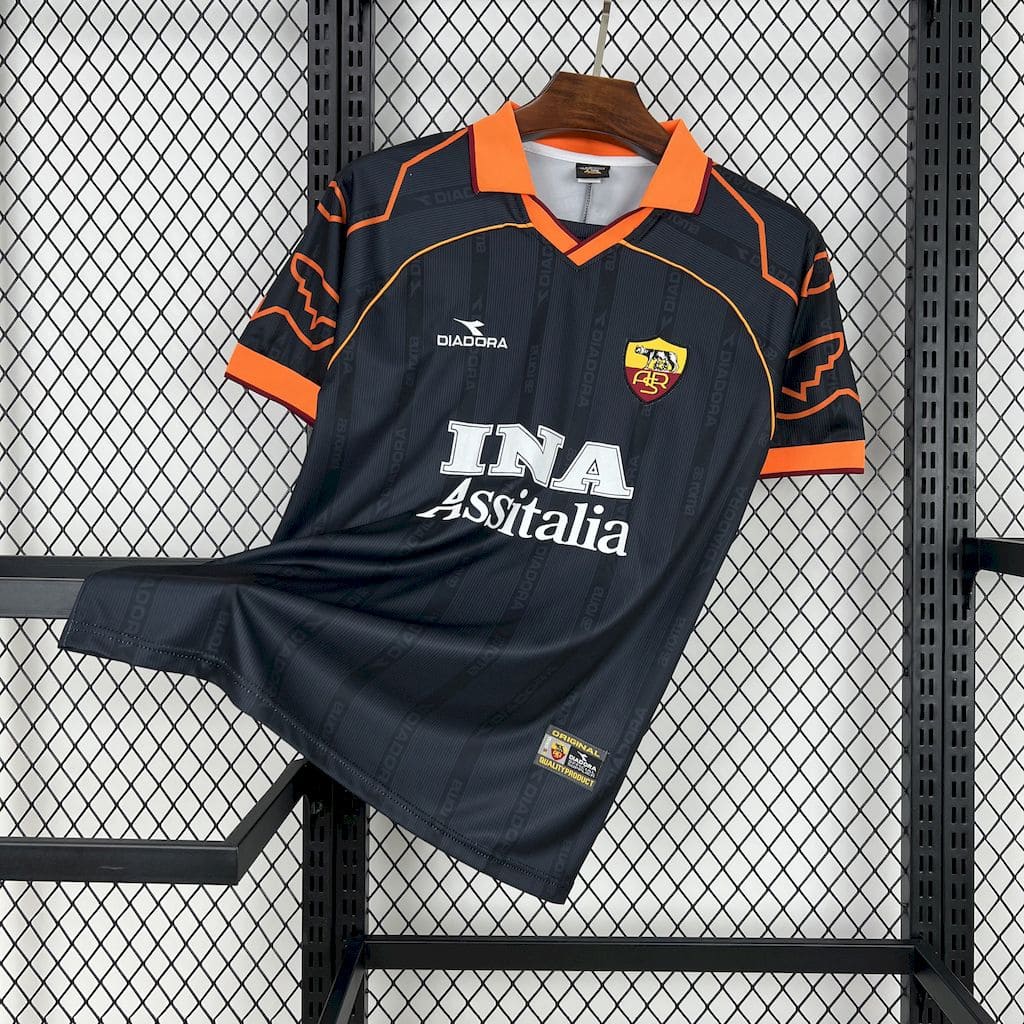 AS Roma 99/00 Maillot Extérieur
