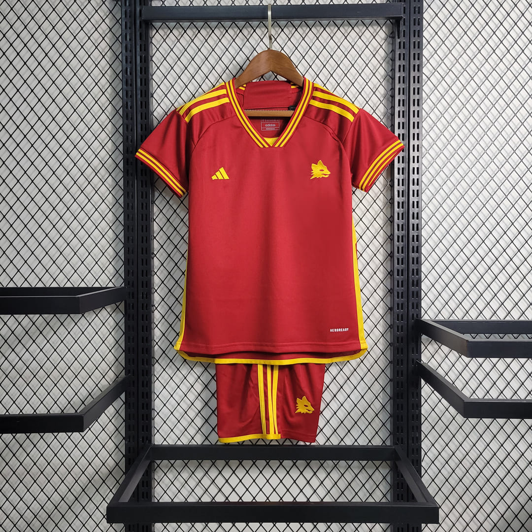 AS Roma 23/24 Domicile Kit Enfant