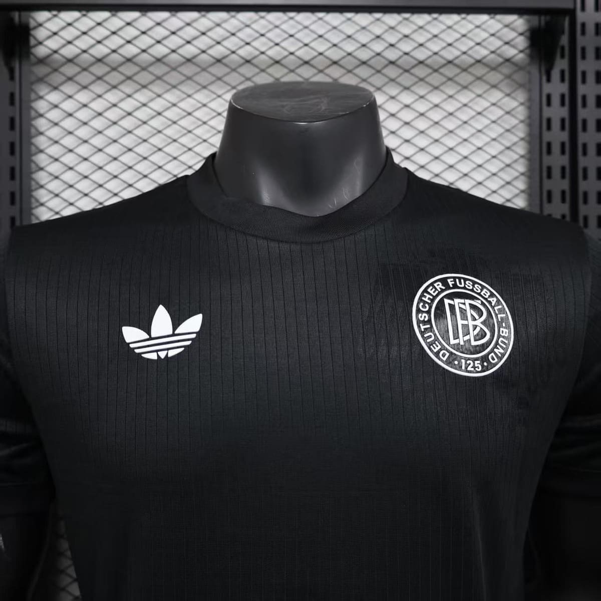 Allemagne 2025 Maillot 125e Anniversaire Noir - Version Player