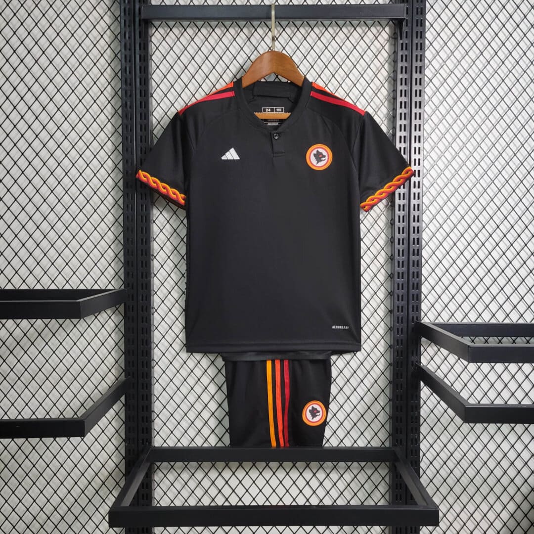 AS Roma 23/24 Third Kit Enfant