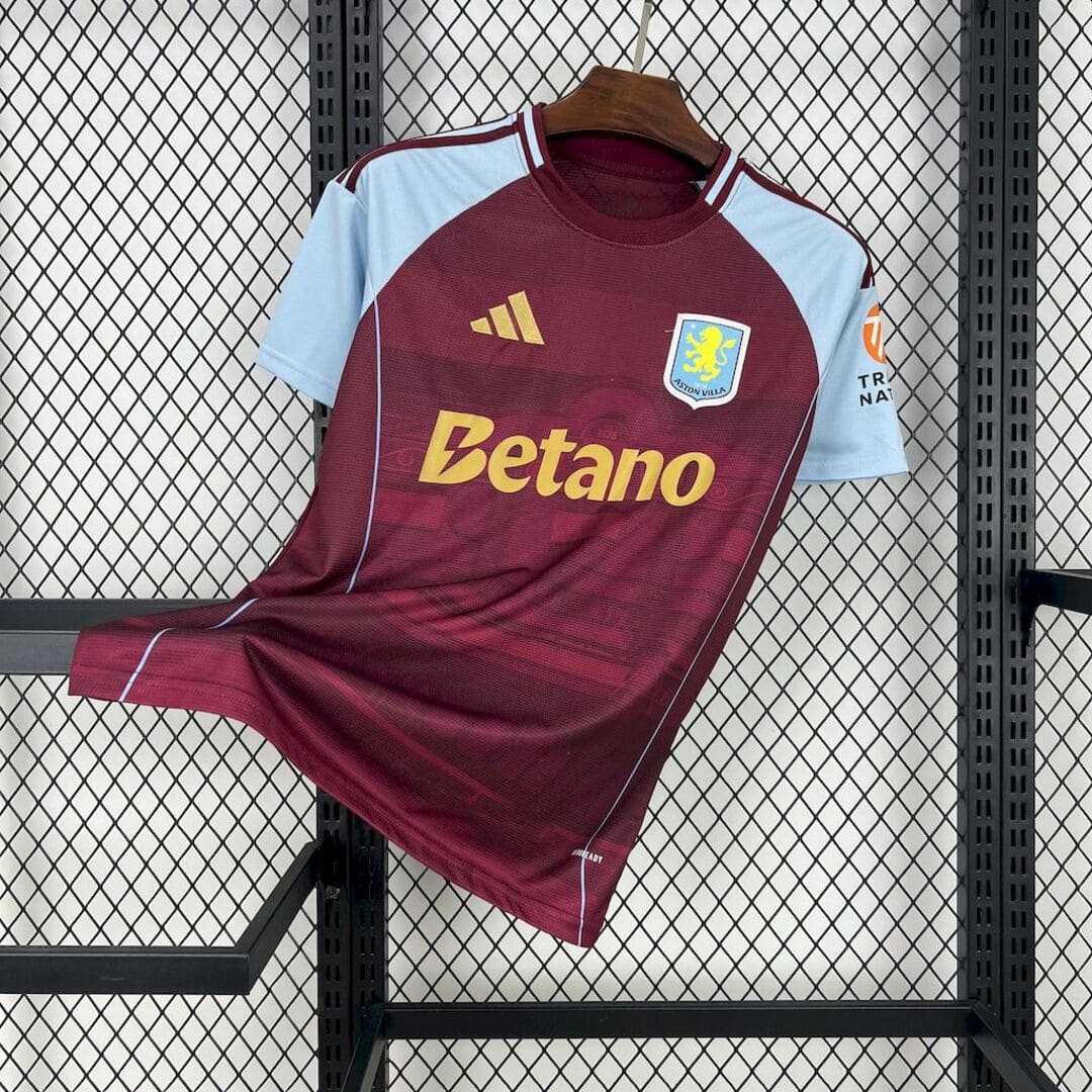 Aston Villa 25/26 Maillot Domicile