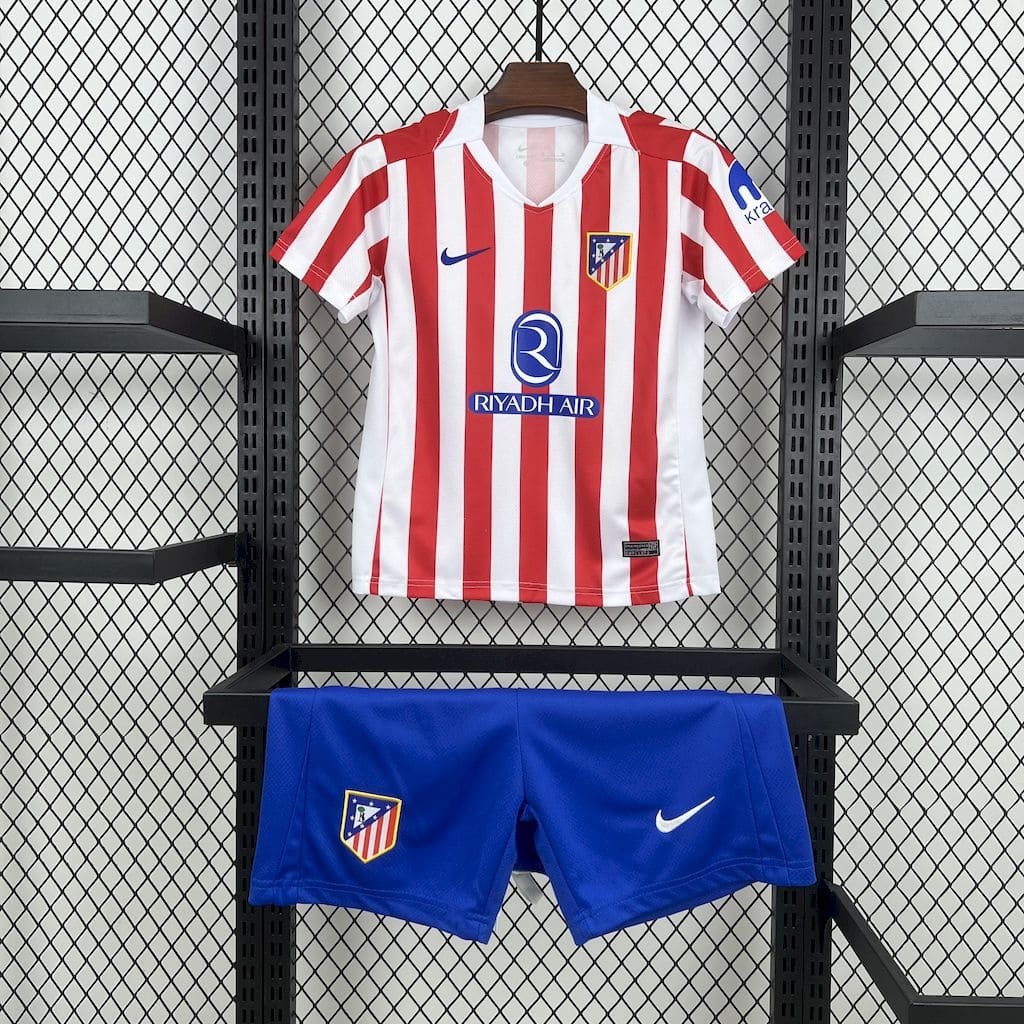 Atlético Madrid 25/26 Domicile Kit Enfant