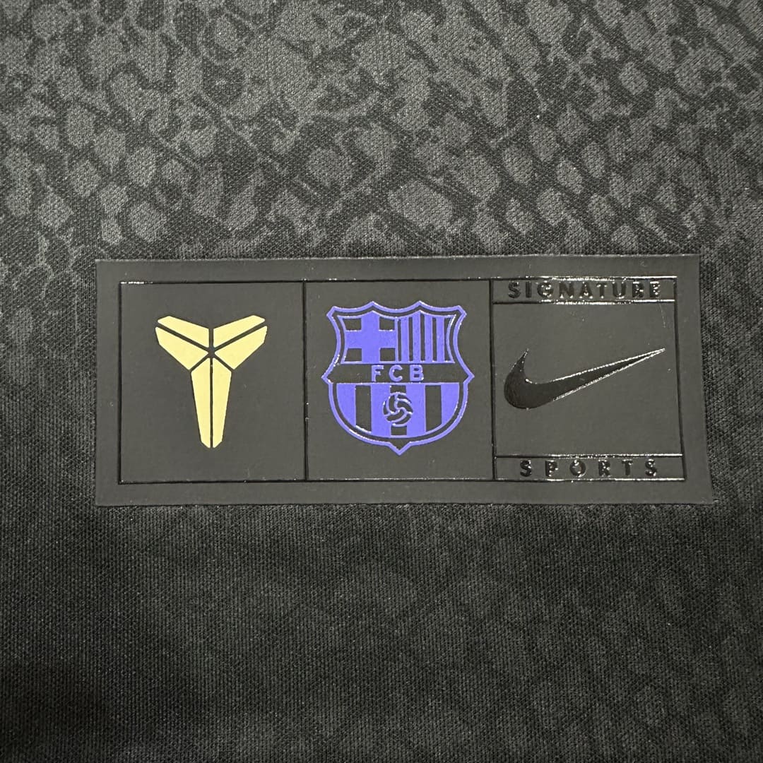 Barcelone 25/26 Maillot Entrainement Noir