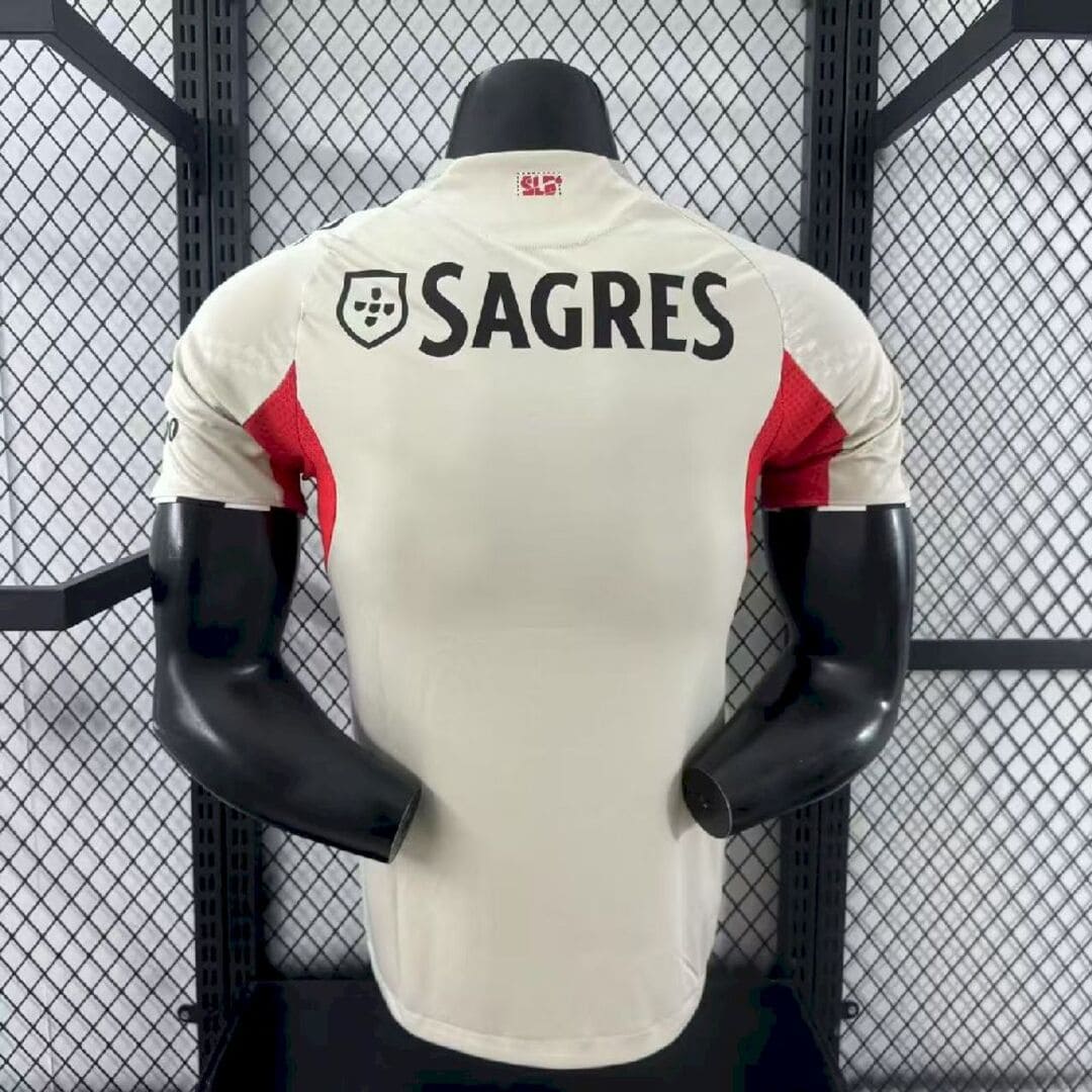 Benfica 25/26 Maillot Extérieur - Version Player