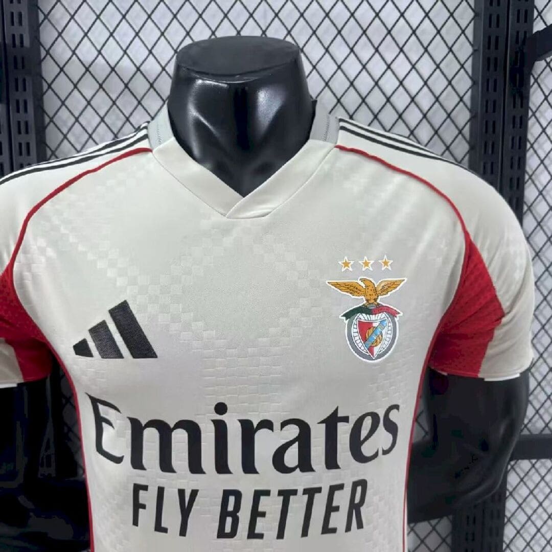 Benfica 25/26 Maillot Extérieur - Version Player