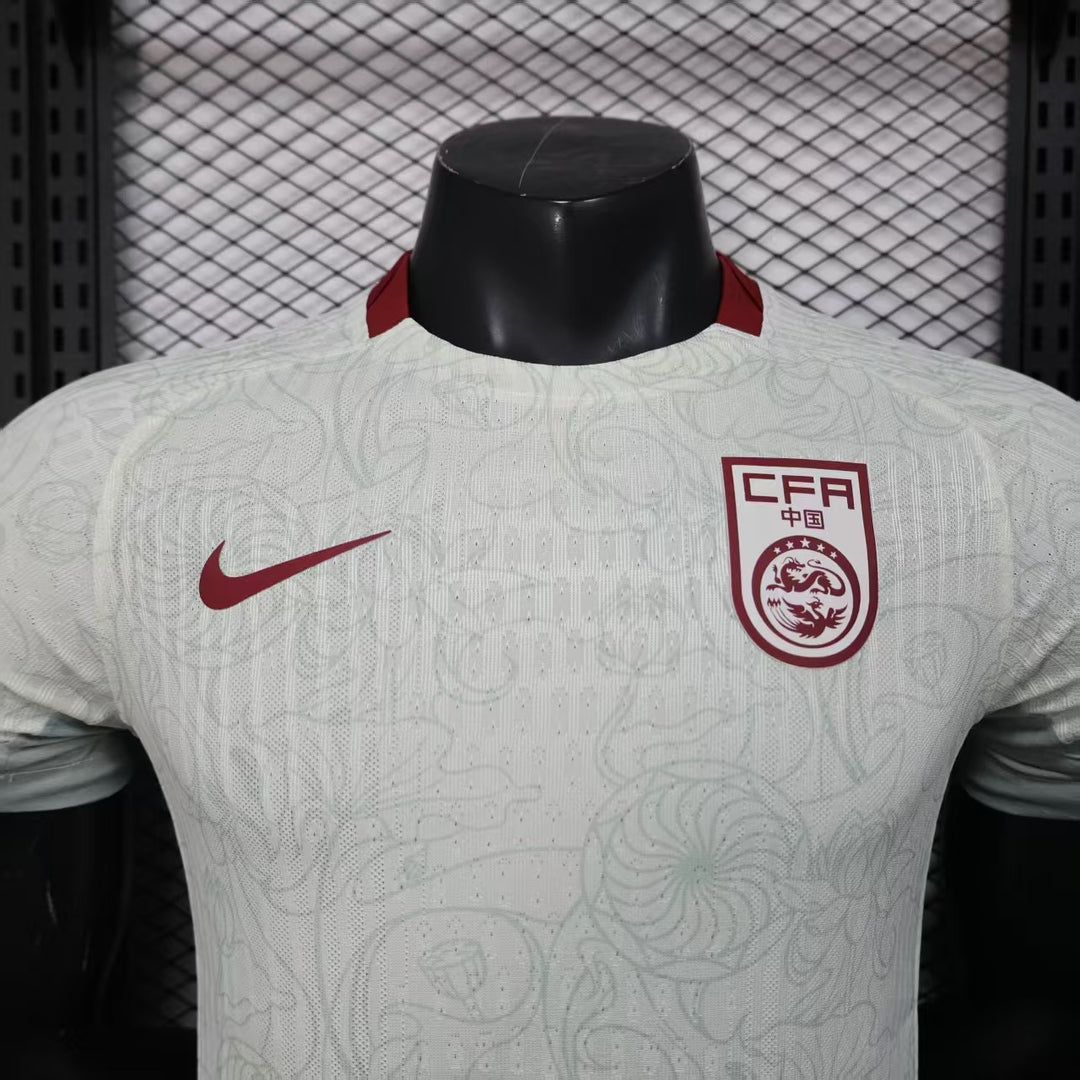 Chine 2025 Maillot Extérieur - Version Player