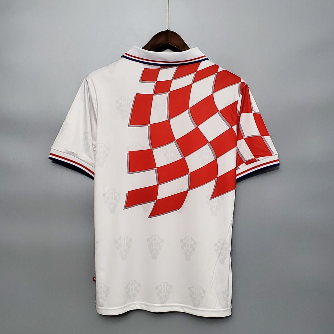 Croatie 1998 Maillot Domicile