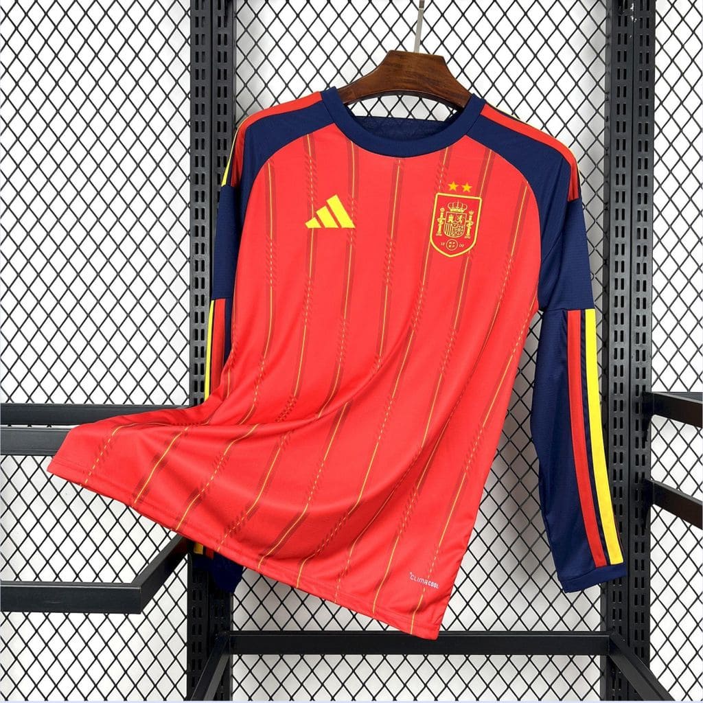 Espagne 2026 Maillot Domicile 2 Étoiles