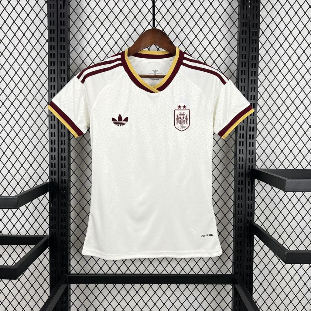 Espagne 2026 Maillot Extérieur 2 Étoiles Femmes