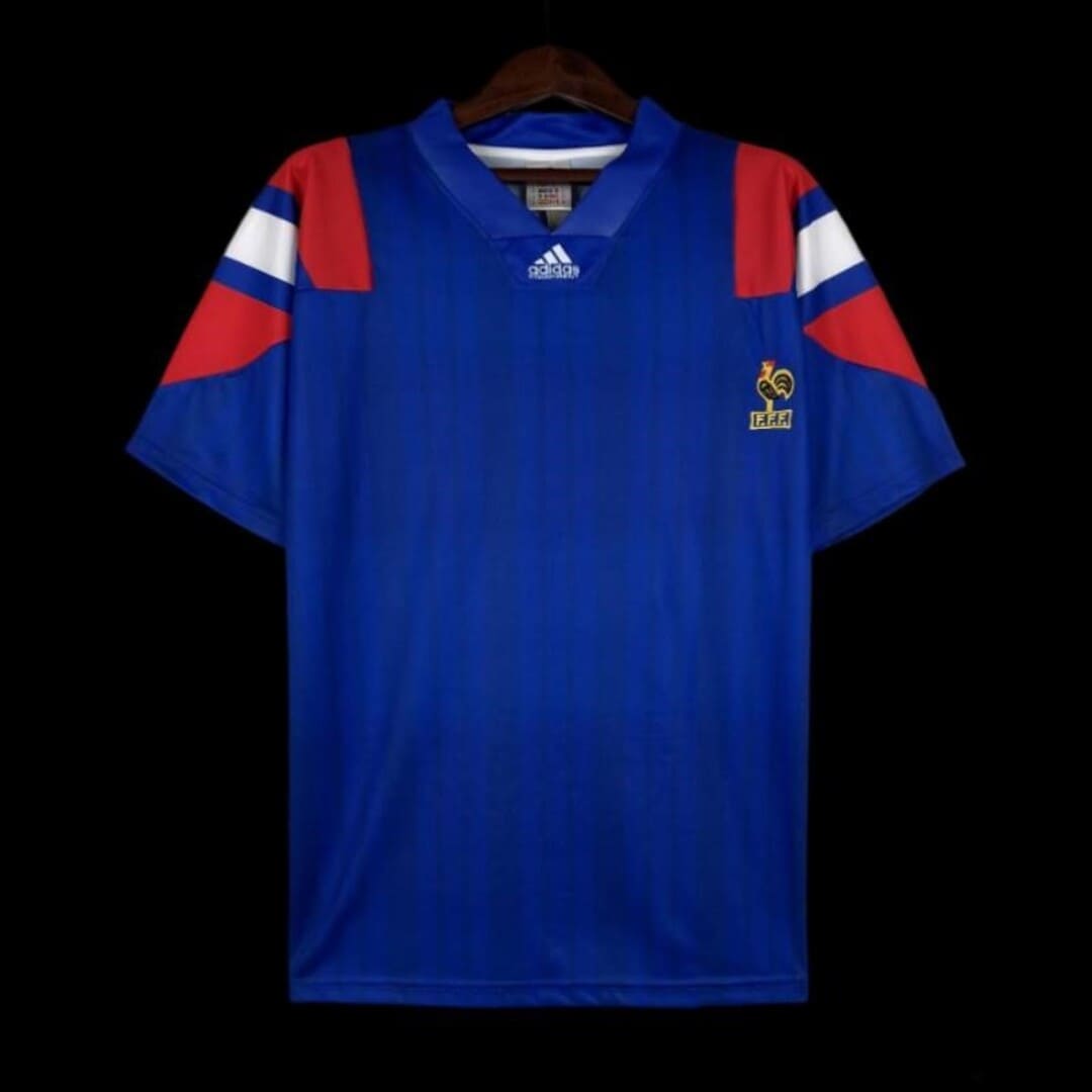 France 1992 Maillot Domicile
