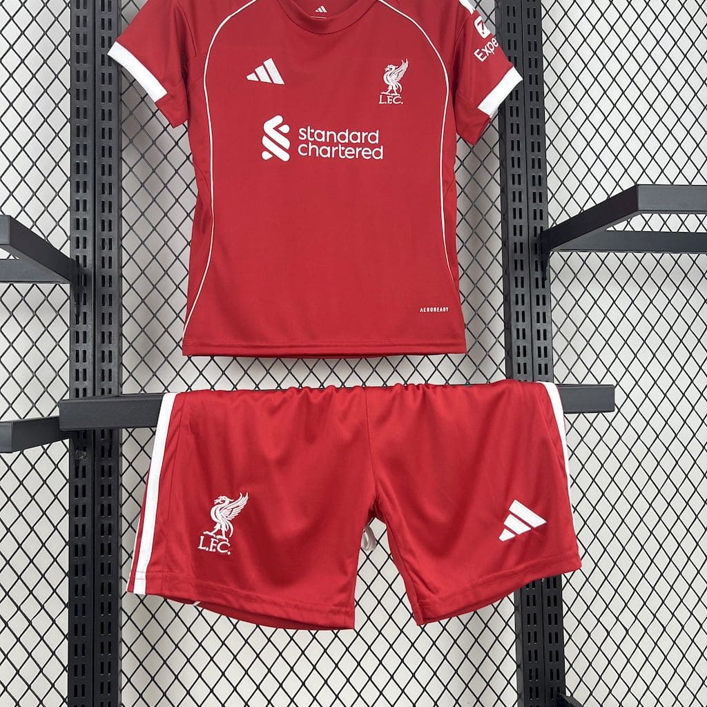 Liverpool 25/26 Domicile Kit Enfant