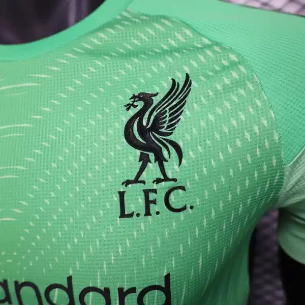 Liverpool 25/26 Maillot Gardien Vert - Version Player