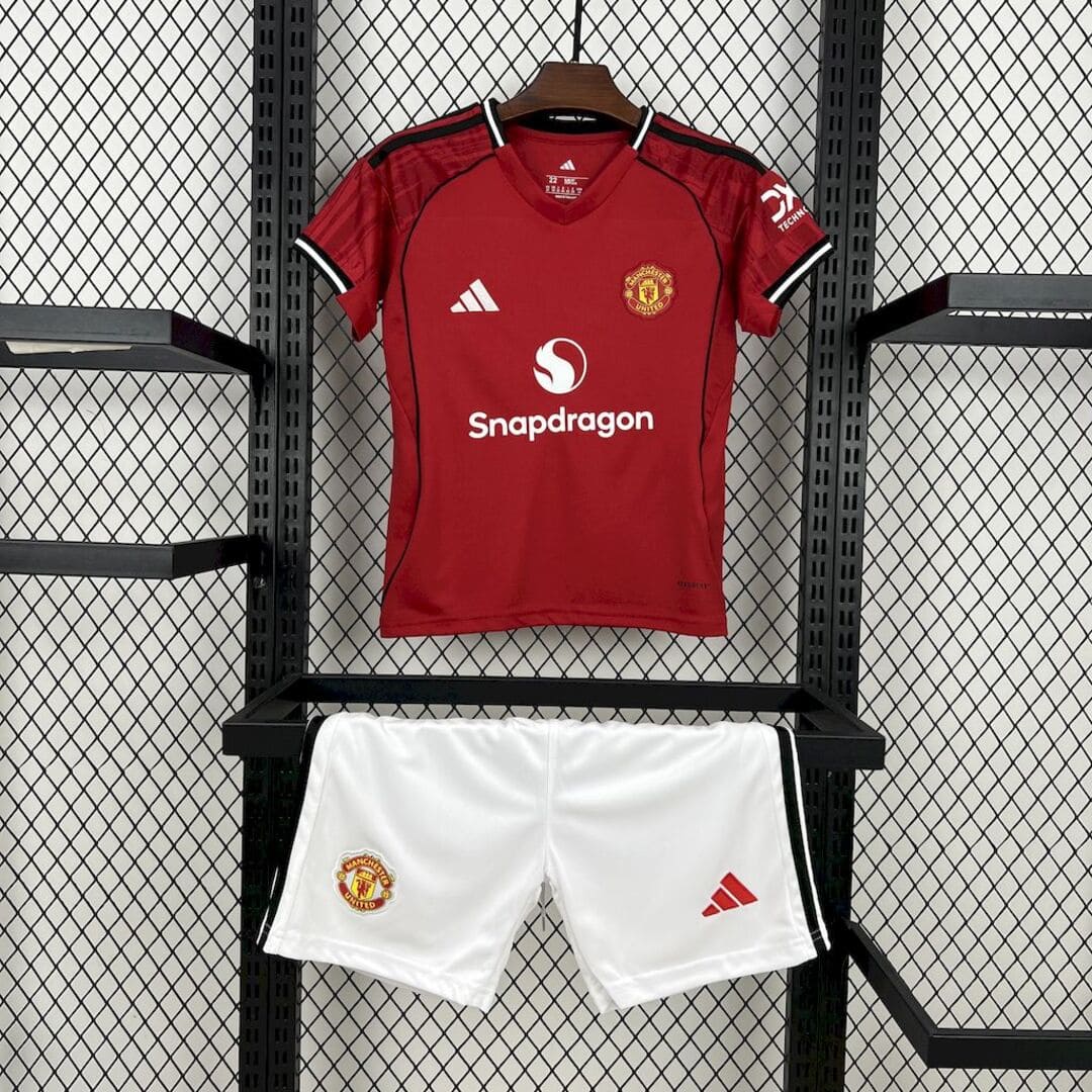 Manchester United 25/26 Domicile Kit Enfant