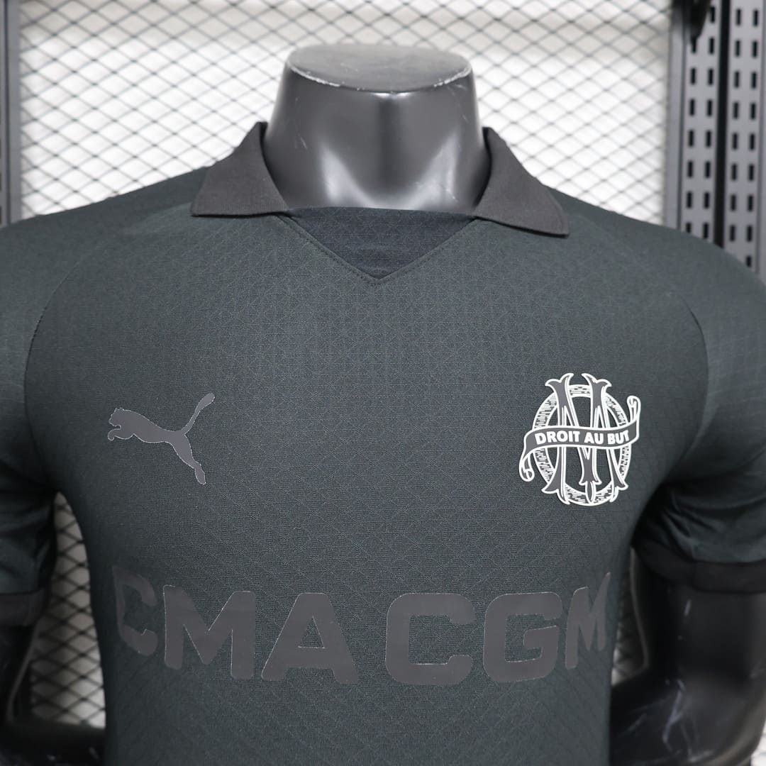 Marseille 24/25 Maillot 125e Anniversaire Noir - Version Player