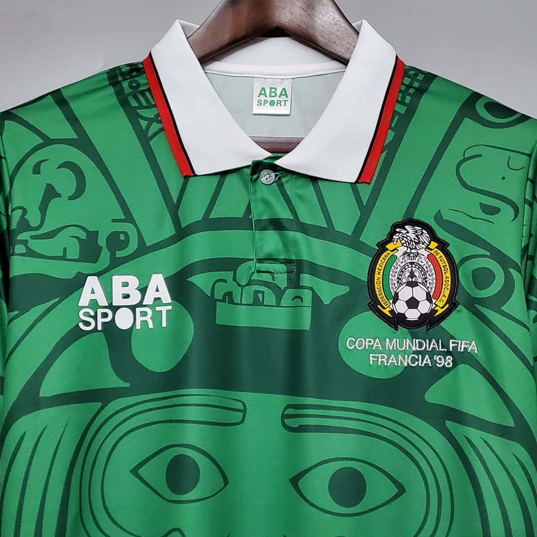 Mexique 1998 Maillot Domicile
