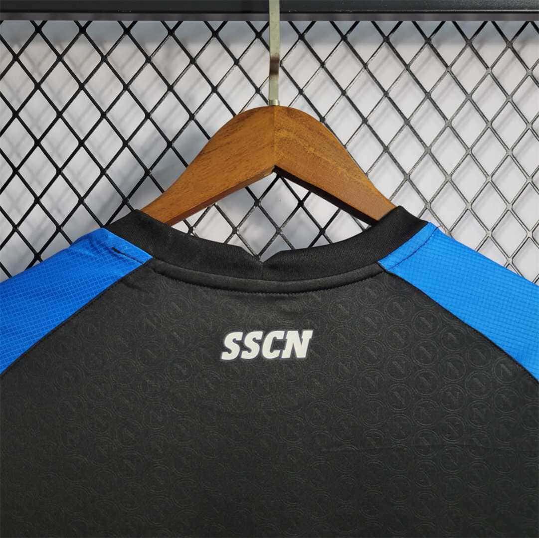 Napoli 22/23 Maillot Entrainement Noir