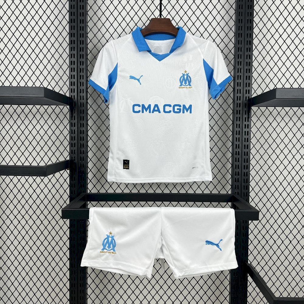 Olympique de Marseille 25/26 Domicile Kit Enfant