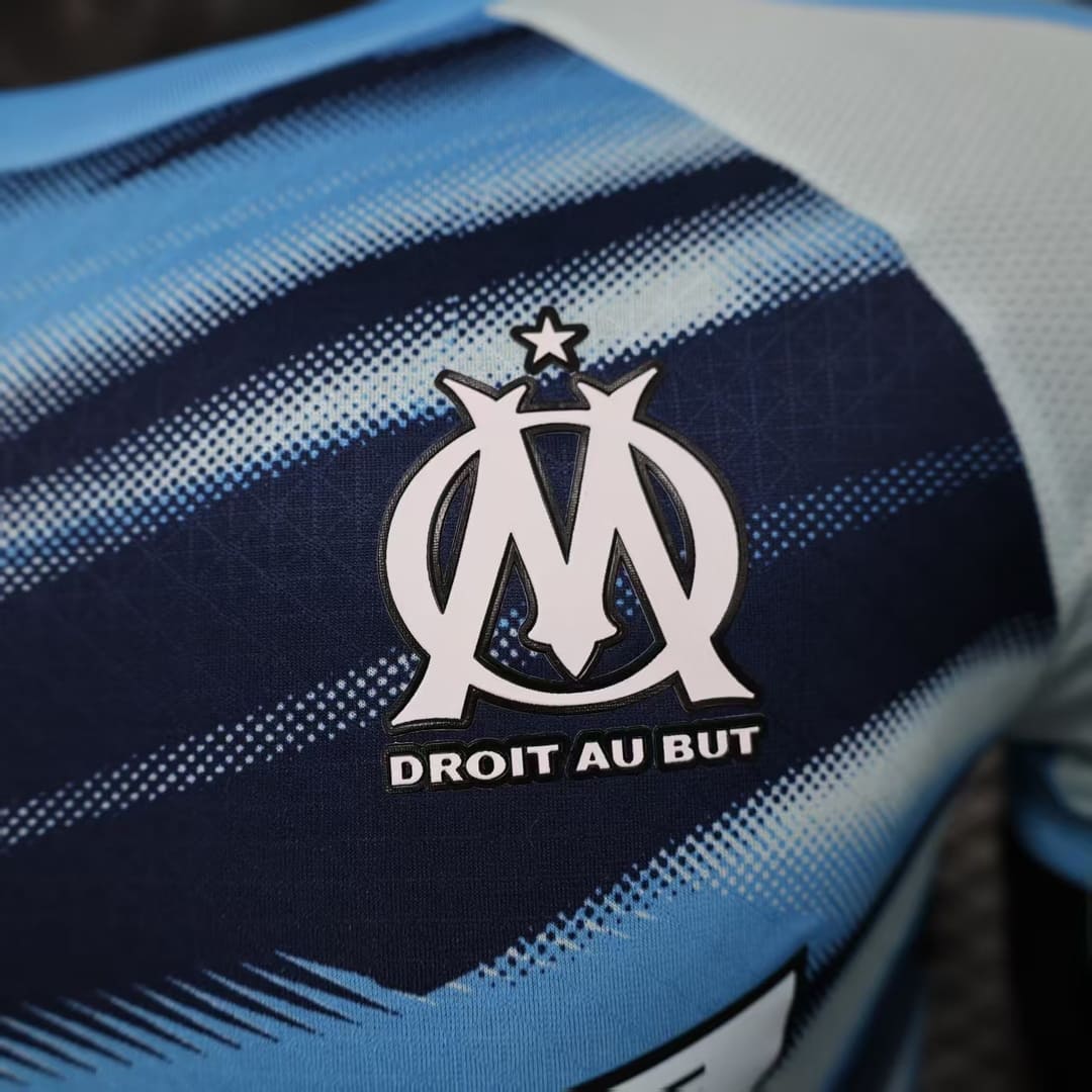 Marseille 25/26 Maillot Entrainement Cyan - Version Player