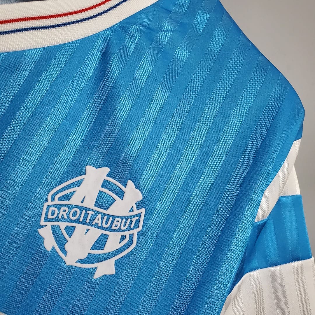 Marseille 1990/91 Maillot Extérieur