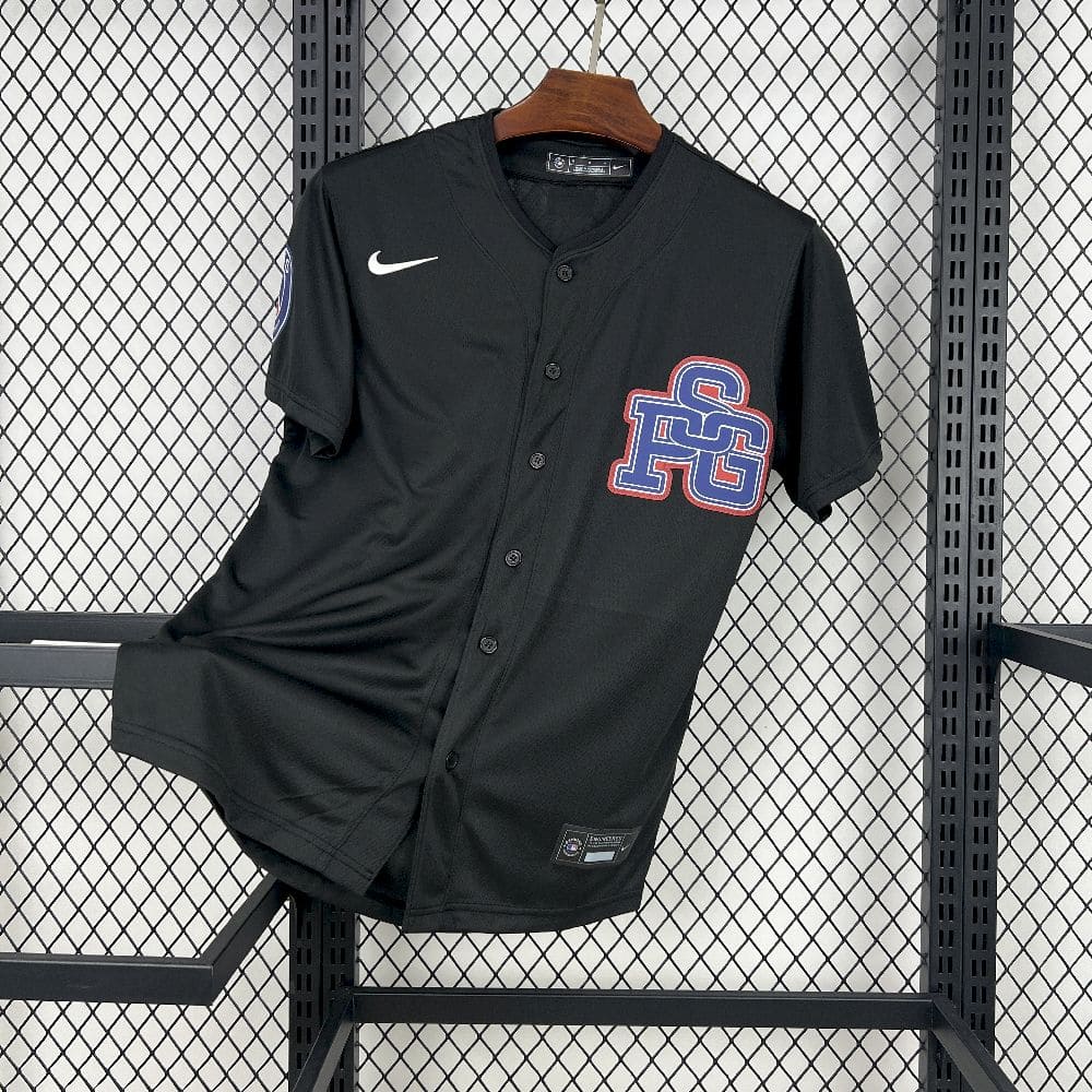 Paris Saint-Germain 25/26 Maillot Baseball Noir