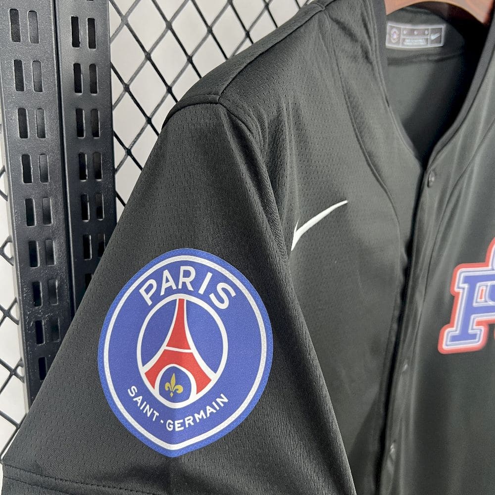 Paris Saint-Germain 25/26 Maillot Baseball Noir