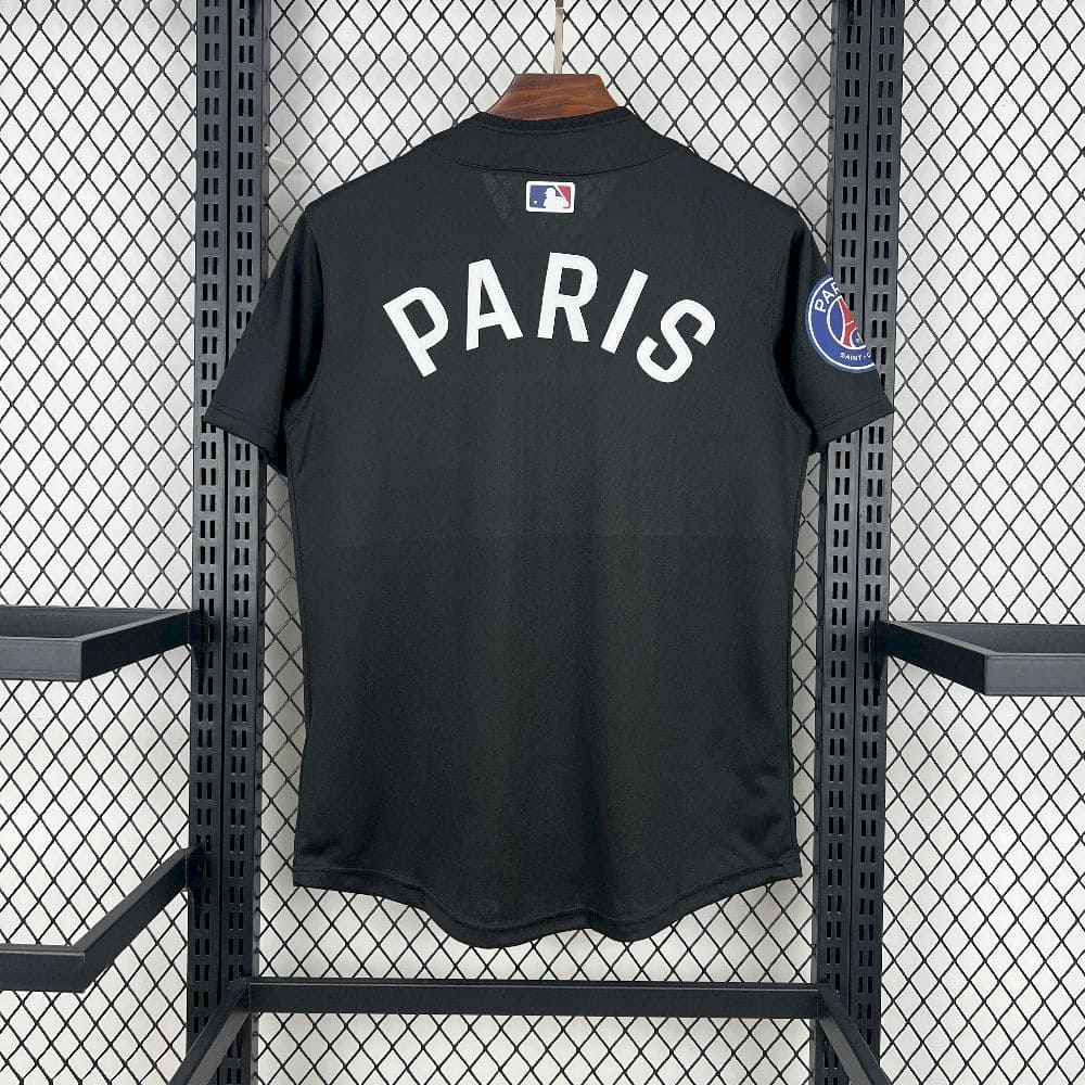Paris Saint-Germain 25/26 Maillot Baseball Noir