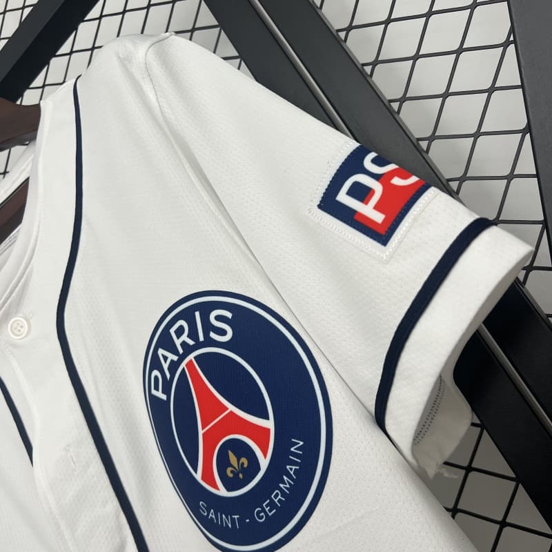 Paris Saint-Germain 25/26 Maillot Baseball Blanc