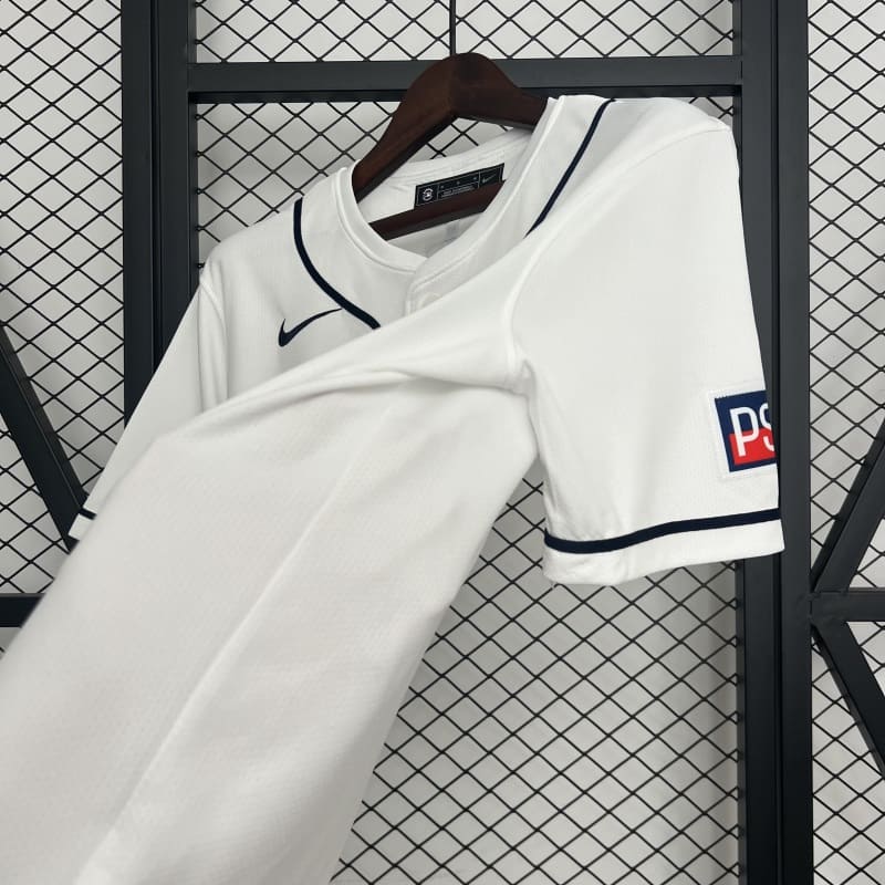 Paris Saint-Germain 25/26 Maillot Baseball Blanc