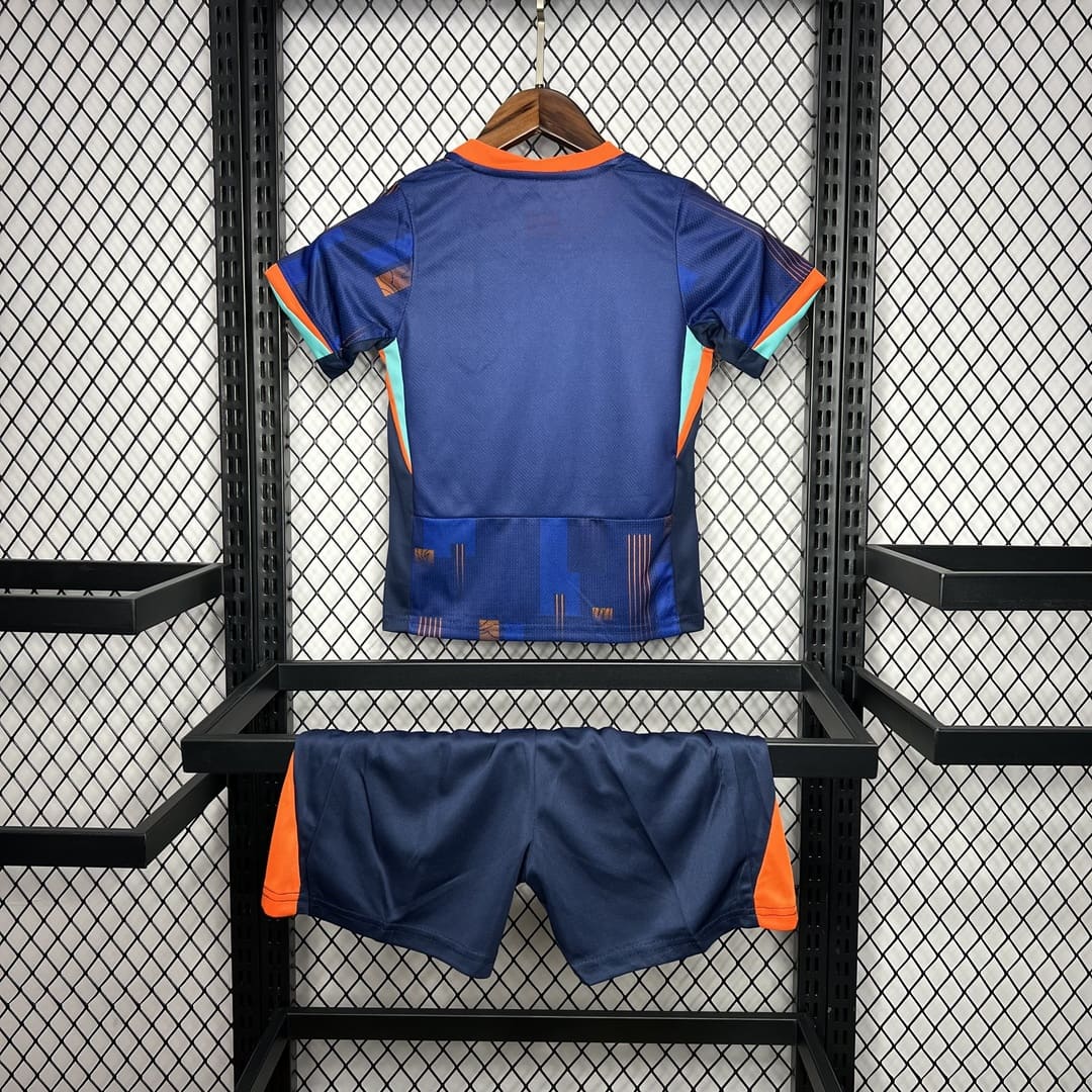 Pays-Bas 2024 Maillot Extérieur Kit Enfant