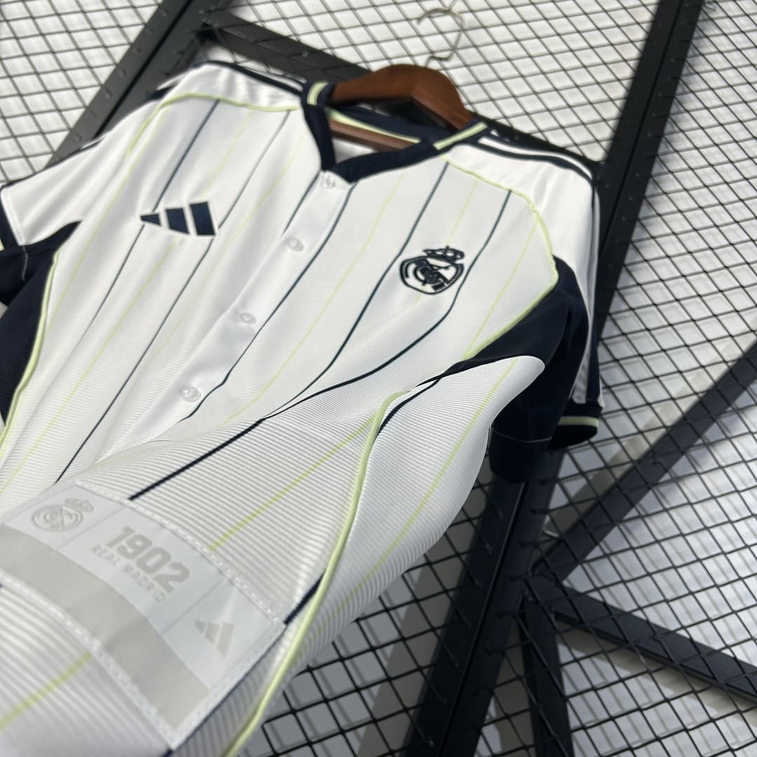 Real Madrid 25/26 Maillot Baseball