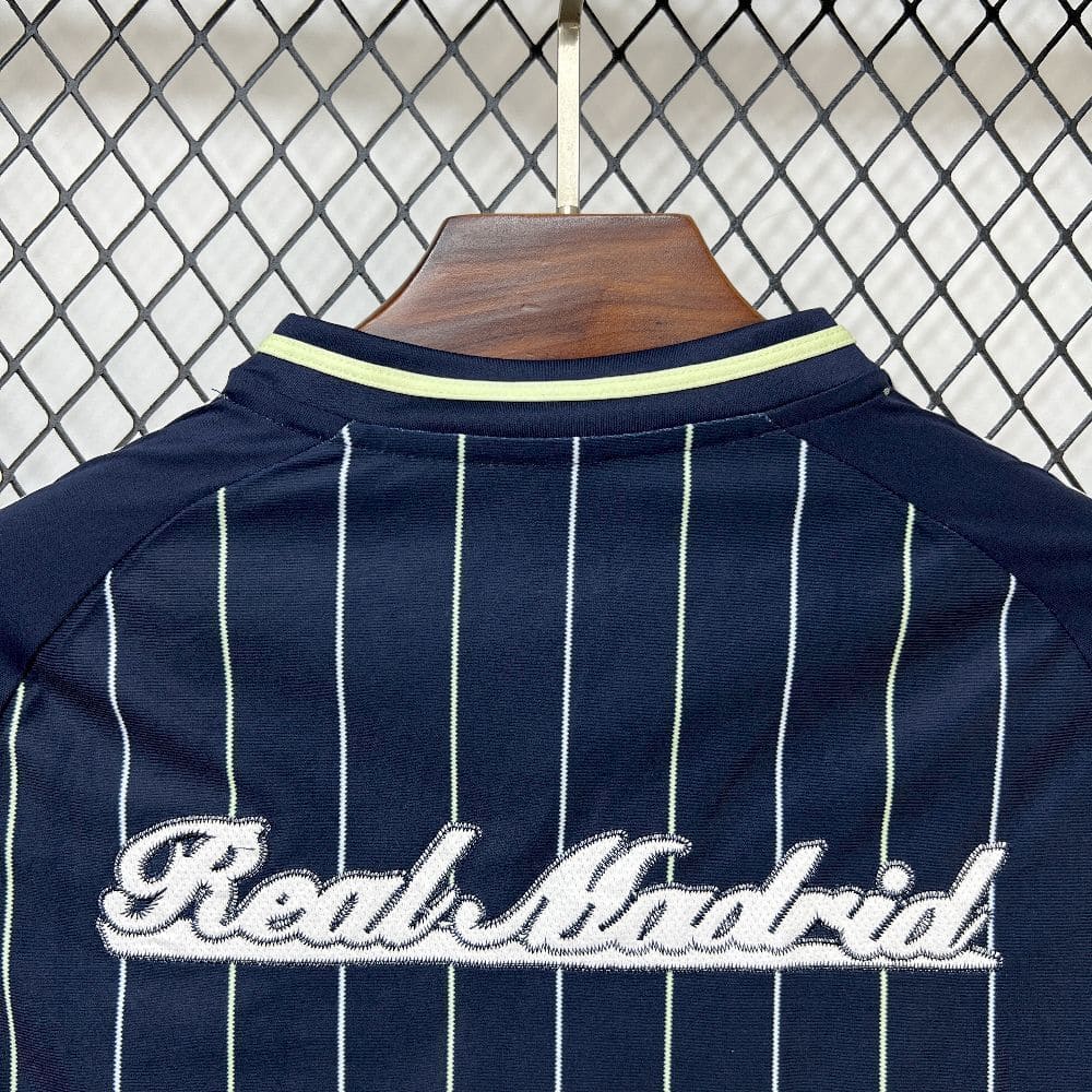 Real Madrid 25/26 Maillot Baseball Marine