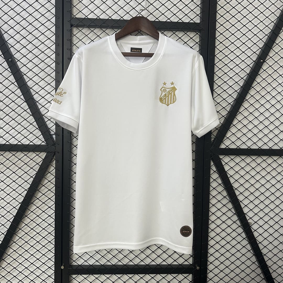 Santos 2025 Maillot Commémoratif Blanc