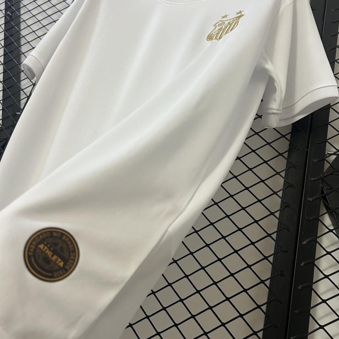 Santos 2025 Maillot Commémoratif Blanc