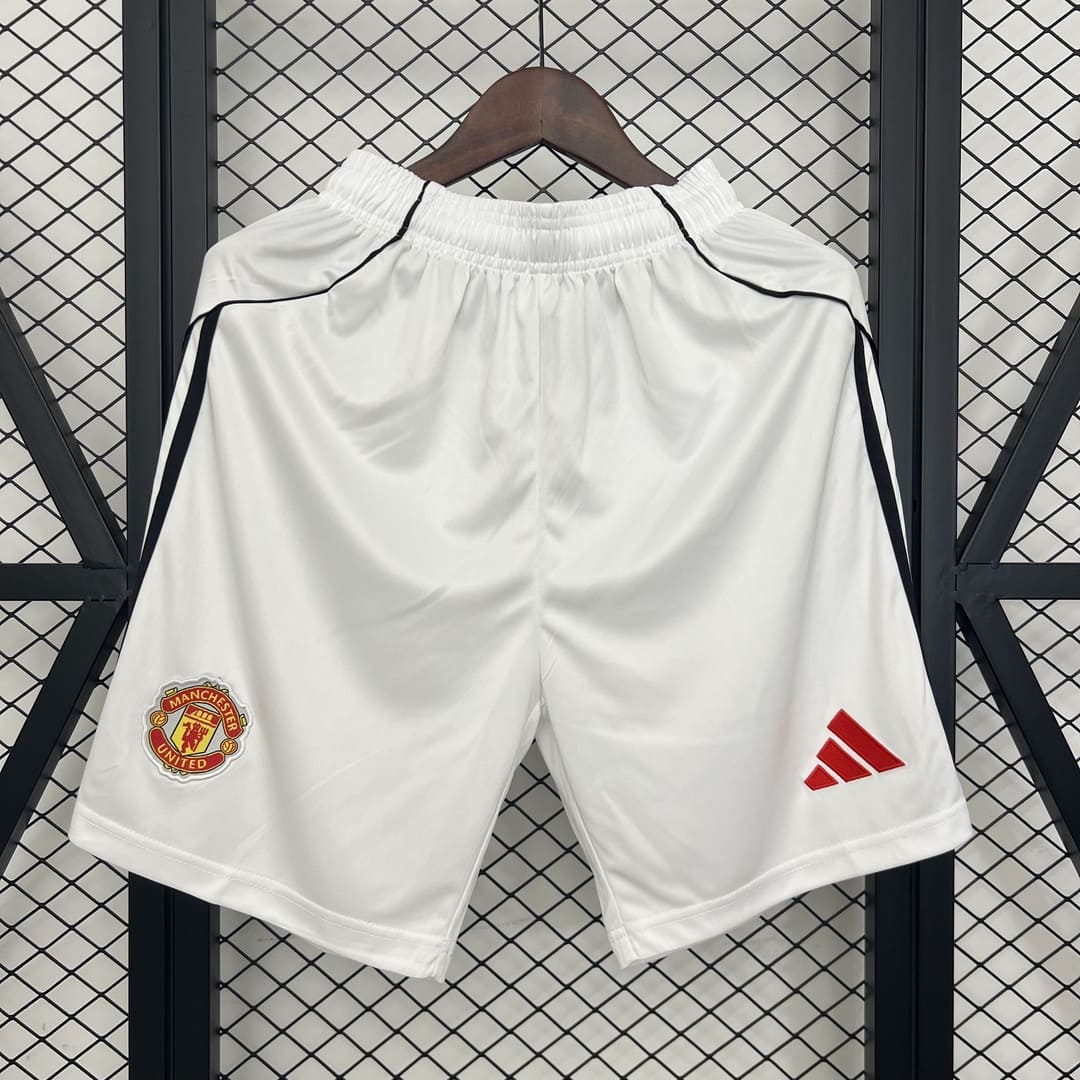 Manchester United 25/26 Short Blanc